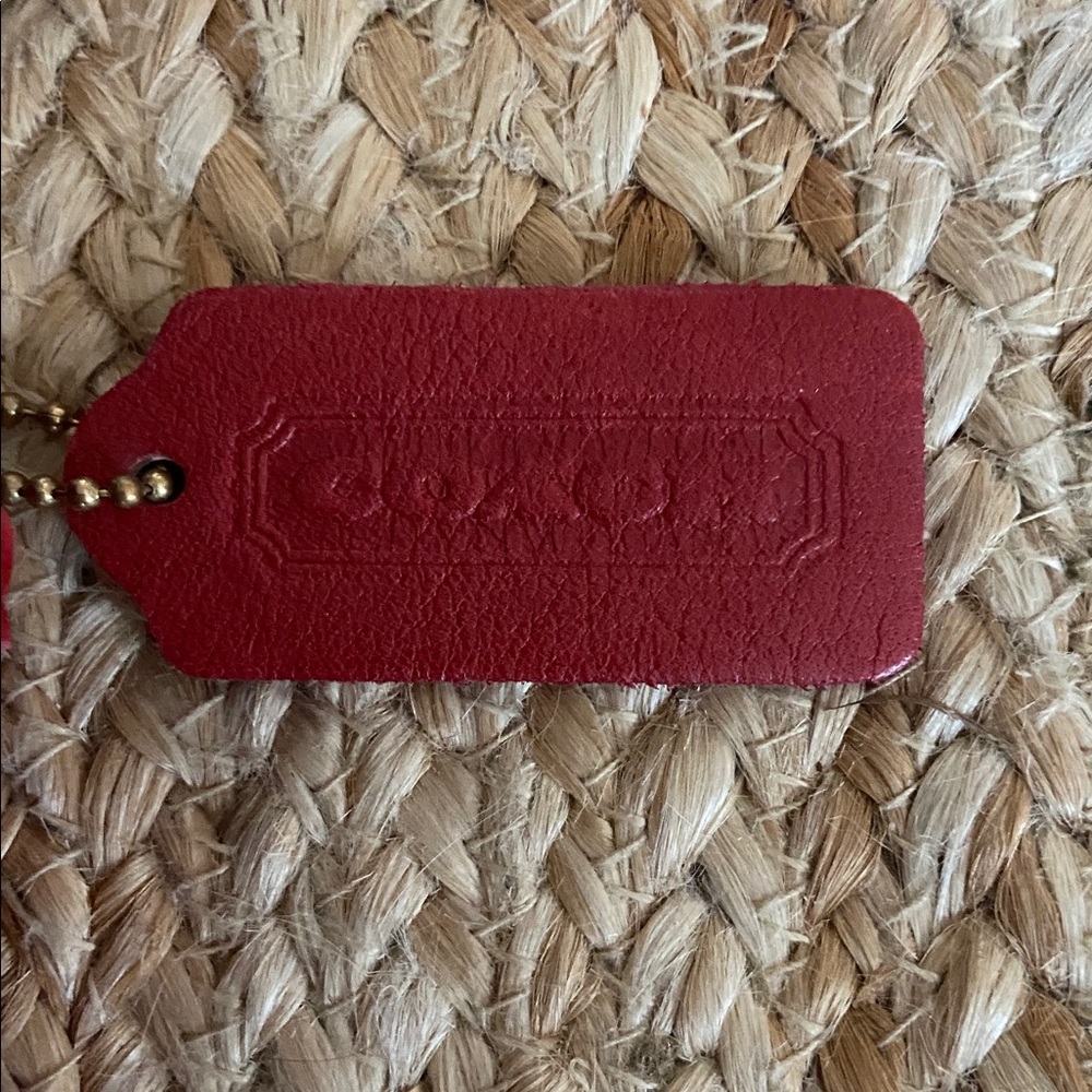 Vintage Coach Cherry Red Mini Crossbody and Belt Bag - Picture 2 of 6